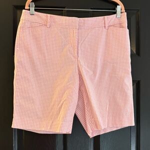 Talbots Checked Shorts - Size 12P
